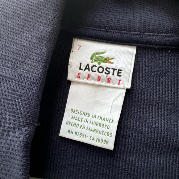 Lacoste Men's Large Zip Jacket - Picture 10 of 11